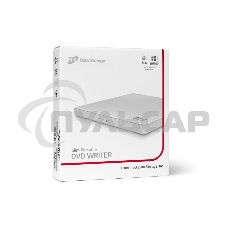 Оптический привод DVD-RW LG GP57EW40 белый USB slim внешний RTL