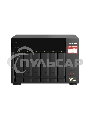 Сетевое хранилище без дисков SMB QNAP TS-673A-8G NAS, 6 trays 3,5