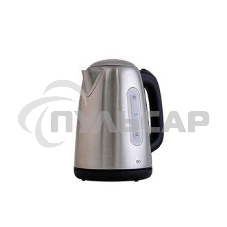 Чайник электрический BQ KT1822SW черный/стальной, мощность 2200Вт, Максимальный объем 1.7л
