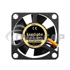 Вентилятор для корпуса ExeGate ExtraPower EP03010S3P черный, 30 мм, 10500 об/мин, 29 дБ, 3 pin