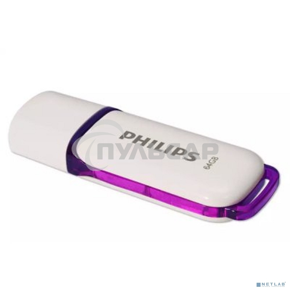 Флешка USB 64Gb PHILIPS SNOW2.0 64Gb, USB 2.0
