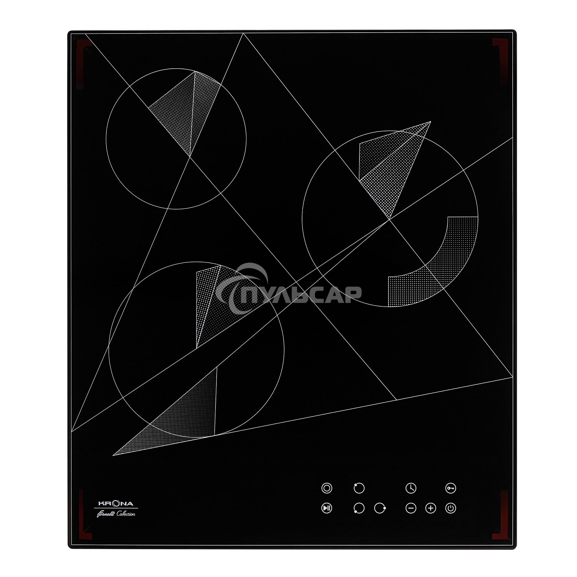 Варочная панель электрическая Krona FIDATO 45 BL