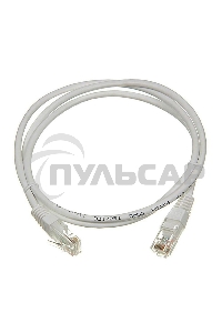 Патч-корд Lanmaster UTP LAN-PC45/U5E-1.0-WH вилка RJ-45-вилка RJ-45 кат.5е 1м белый LSZH (уп.:1шт)