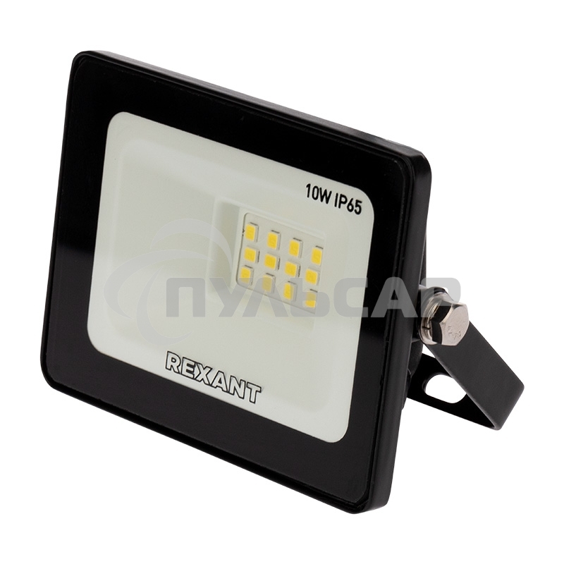 Прожектор светодиодный 10 Вт 200–260В IP65 800 лм 6500 K холодный свет Rexant