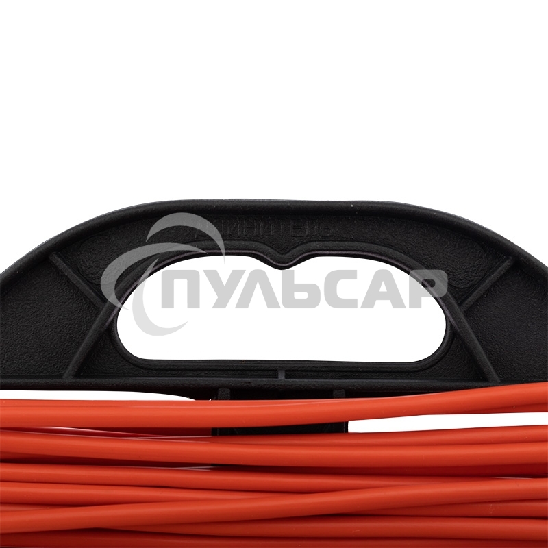 Удлинитель-шнур на рамке PROconnect ПВС 2х0.75, 10 м, б/з, 6 А, 1300 Вт, IP20, оранжевый (Сделано в России)