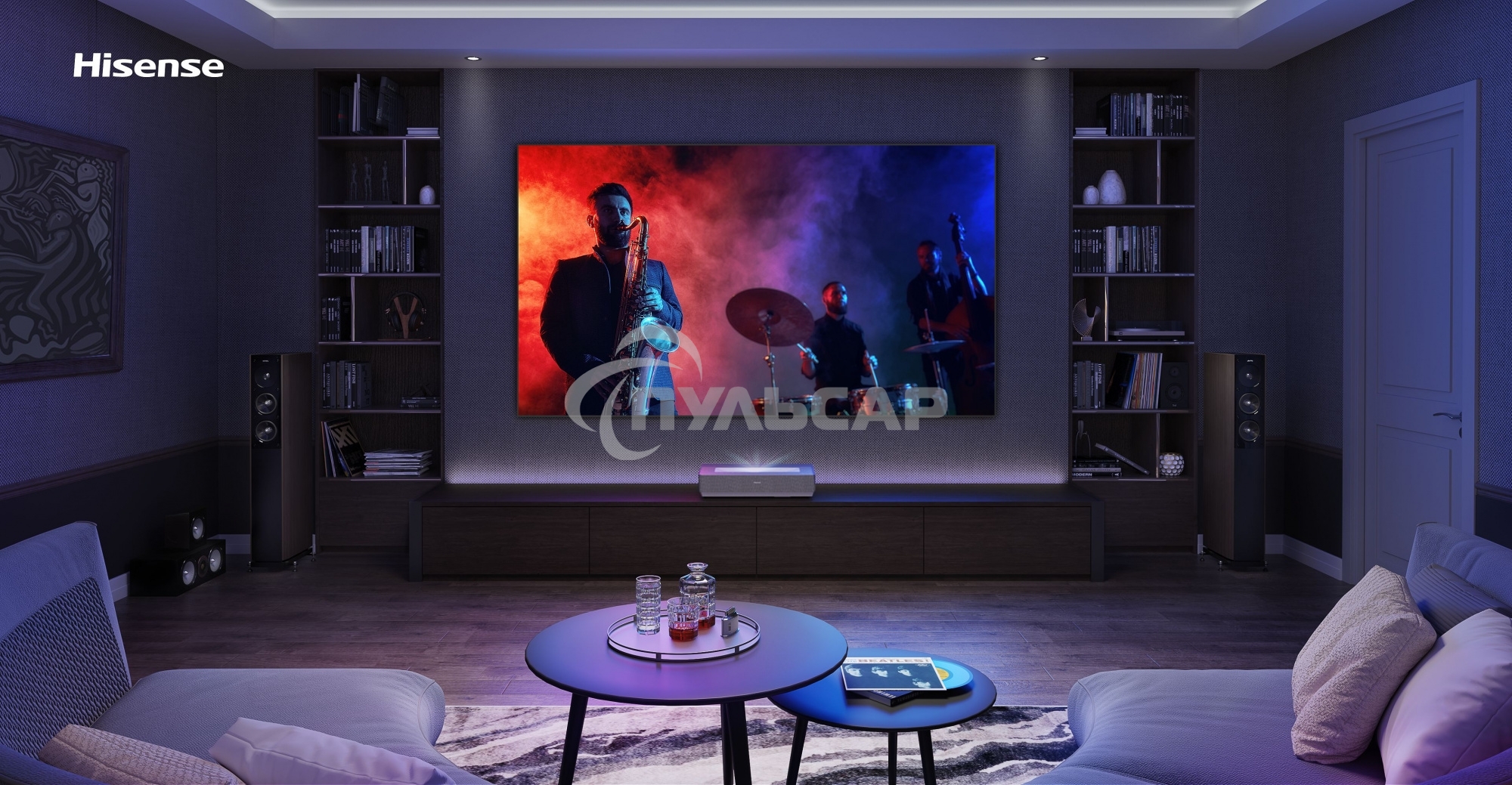 Лазерный телевизор 100