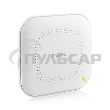Точка доступа Zyxel NebulaFlex NWA50AX PRO, WiFi 6, 802.11a/b/g/n/ac/ax (2,4 и 5 ГГц), MU-MIMO, антенны 3x3, до 575+2400 Мбит/с, 1xLAN 2.5GE, PoE, без поддержки Captive portal и WPA-Enterprise, защита от 4G/5G, БП в комплекте