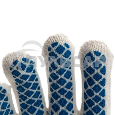 Перчатки трикотажные, ПВХ-покрытие 