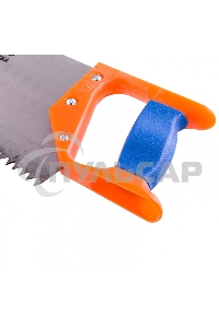 Ножовка по дереву, 500 мм, шаг зубьев 8 мм, пластиковая рукоятка (Ижевск) Россия