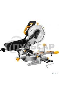 Торцовочная пила Deko DKMS2200-255 Laser 2200Вт 4500об/мин d=255мм