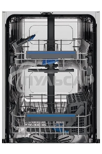 Встраиваемая посудомоечная машина Electrolux EEG62300L, серебристый, 44.6 см, 9 компл., 44 дБ, класс D