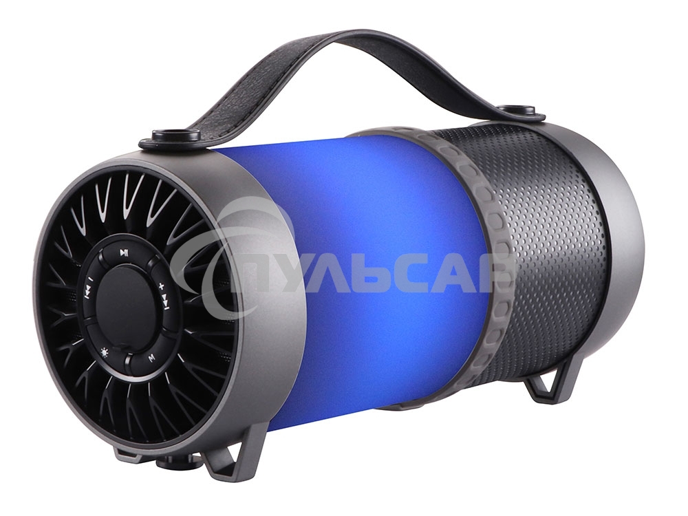 Колонки Dialog Progressive AP-1010 - акустическая колонка-труба c RGB фонарем, 12W RMS, Bluetooth, FM+USB+SD