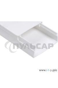 Кабель-канал 100х40 L2000 пластик ECOLINE ИЭК CKK11-100-040-1-K01