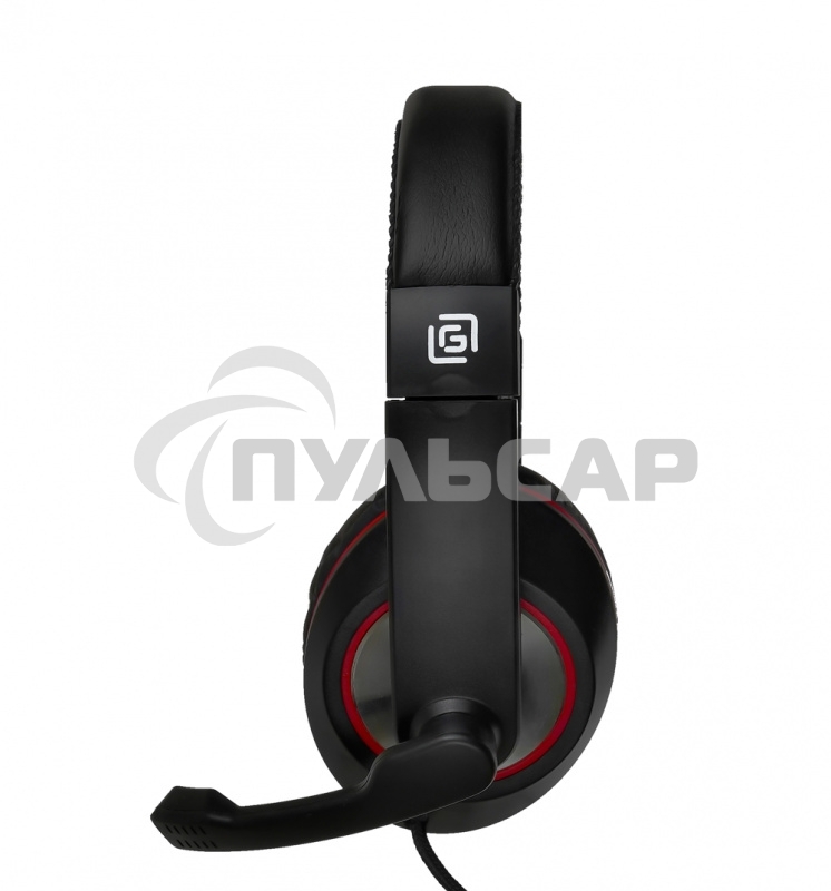Гарнитура Oklick HS-L390G DRAGON black/red 1.8m (JD-728S)