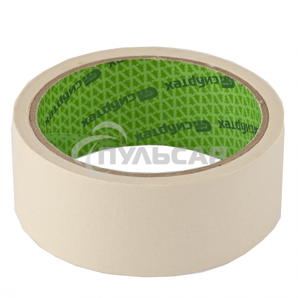 Лента малярная, эконом, 40 мм х 15 м, на бумажной основе Россия Сибртех