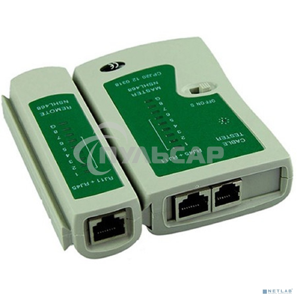 Сетевой тестер EXEGATE EX271121RUS LT-007 Exegate для RJ-45/RJ-11/RJ-12 EX271121RUS
