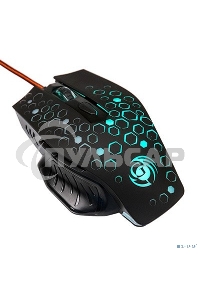 Мышь проводная Dialog Gan-Kata MGK-11U черный, 2400 dpi, USB, кнопки - 6