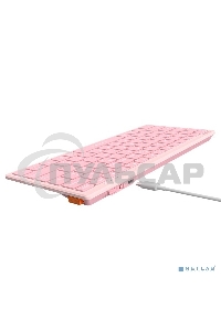 Клавиатура беспроводная A4Tech Fstyler FBX51C розовый USB BT/Radio slim Multimedia