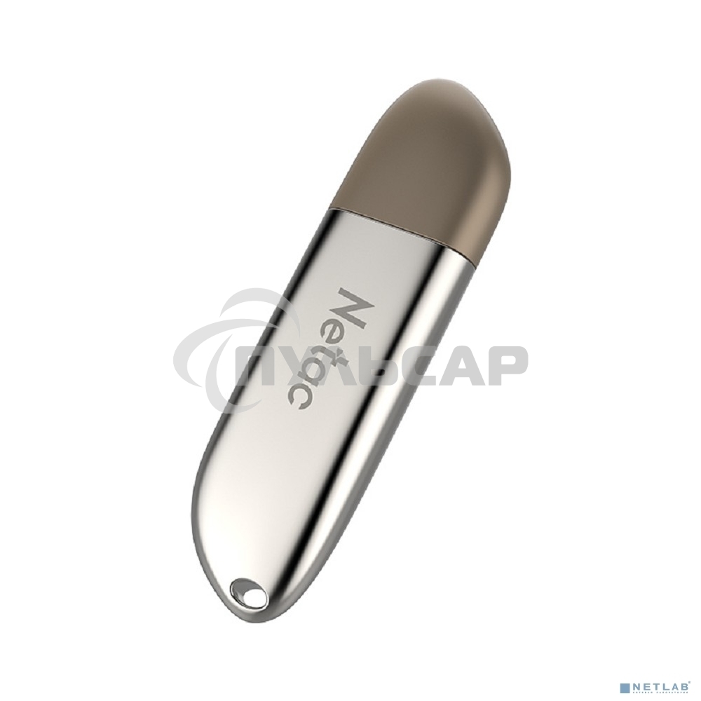 Флешка USB R/W Netac U352 8Gb <NT03U352N-008G-20PN>, USB2.0, с колпачком, металлическая