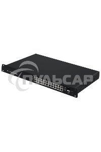 Коммутатор [ES-24-250W EU] Ubiquiti EdgeSwitch 24-250W 24 порта, раздача питания 24/48В на всех портах, суммарная мощность 250W