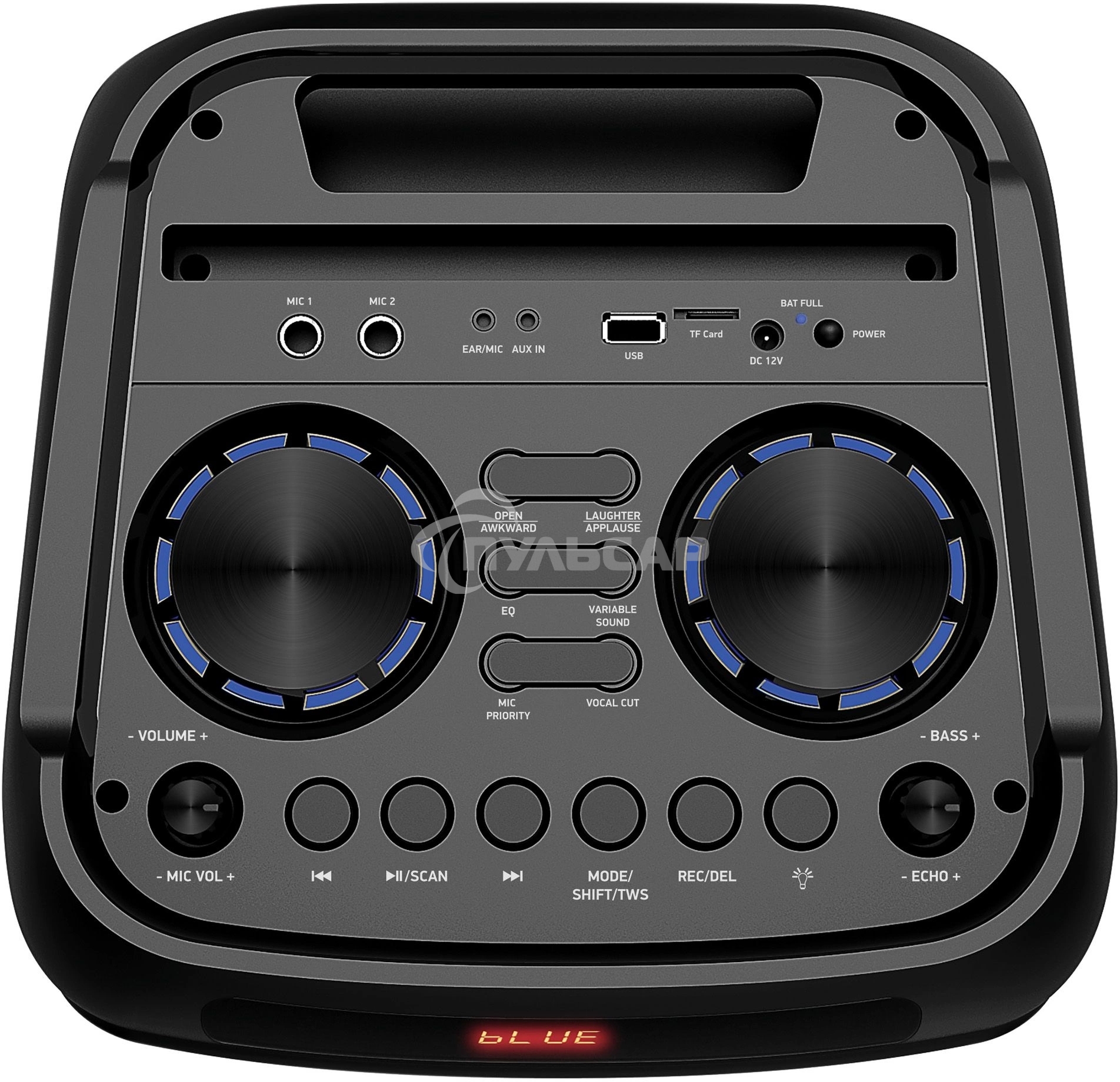 Колонка портативная BBK BTA7030 черный 40W 2.0 BT (BTA7030 (B))