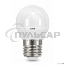 Лампа светодиодная Gauss 6.5Вт шар 4100К белый E27 550лм 150-265В