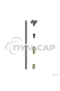 Комплект заземления верт. d16мм (дл.2х1.5м) ДКС NE1104