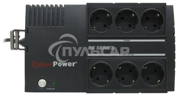 Источник бесперебойного питания CyberPower BS650E черный 650VA