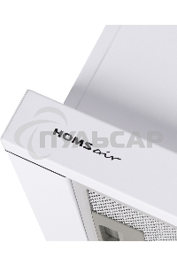 Вытяжка телескопическая HOMSair Flat 50 белый, 50 см, 520 куб. м/ч, 47 дБ
