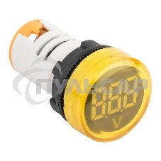 Индикатор значения напряжения ED16-22VD жел. PROxima EKF ed16-22vd-y