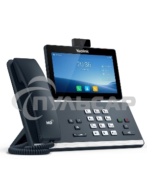 Телефон YEALINK SIP-T58W with camera, видеотерминал, Android, WiFi, Bluetooth, GigE, CAM50, без БП, шт