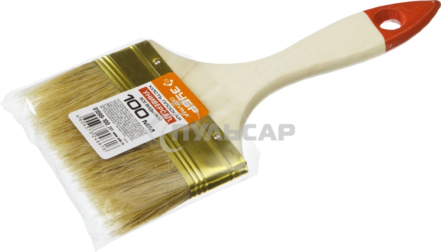 Кисть плоская ЗУБР 