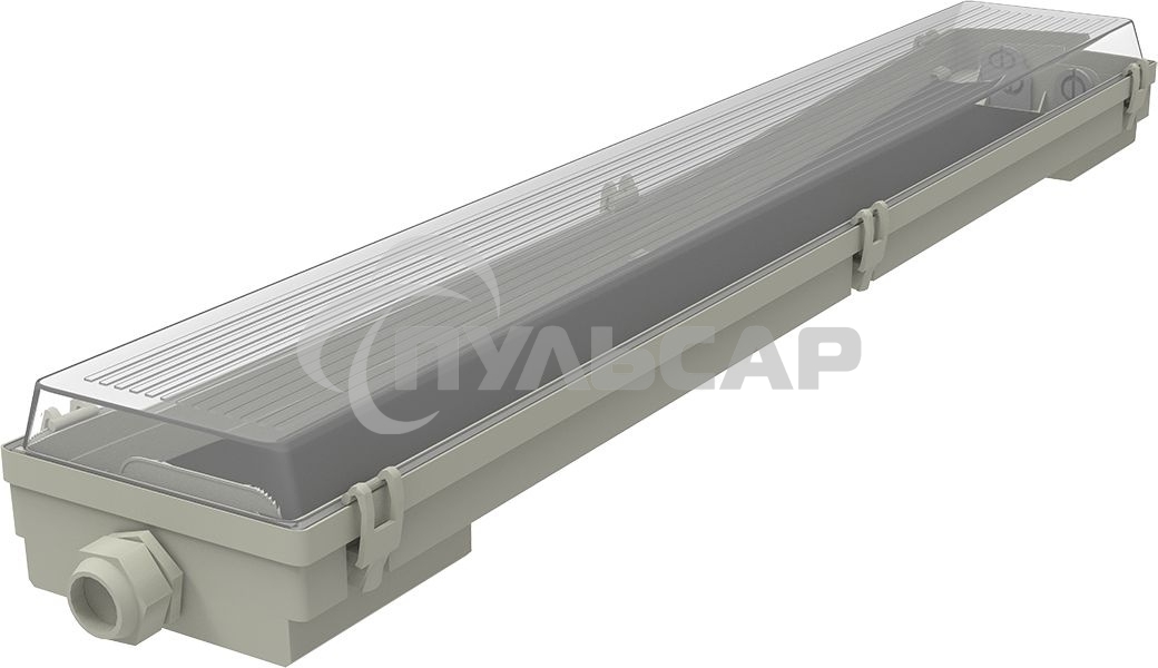 Светильник линейный Gauss СПП-Т8-G13 LITE 220-230V IP65 665*85*55мм для LED ламп 2х600мм 1/16