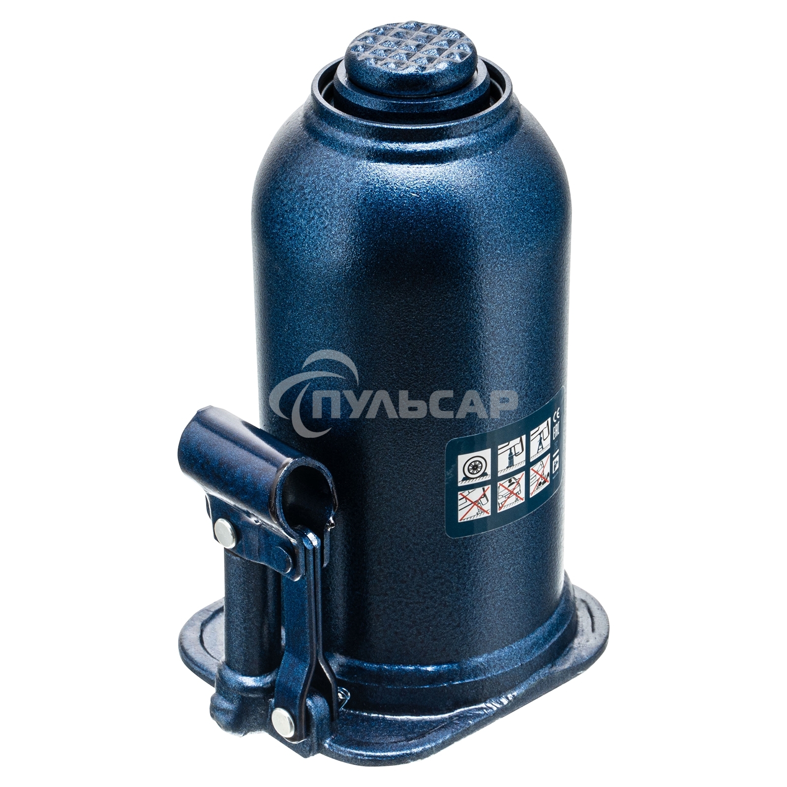 Домкрат гидравлический бутылочный, 20 т, h подъема 235-445 мм Stels