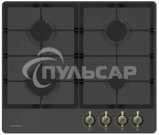 Газовая варочная панель Darina 1T38 BGM 341 12 At антрацит