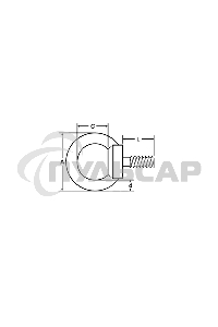 Рым-болт DIN 580 М10