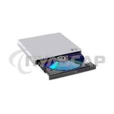 Оптический привод DVD-RW LG GP57ES40 серебристый USB внешний