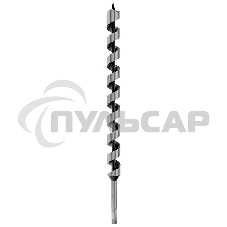 Сверло винтовое по дереву 28х460 мм (шестигранный хвостовик) Kranz