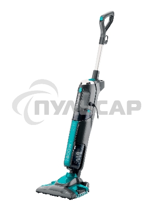 Пылесос паровой вертикальный Starwind SSV9550 темно-серый/голубой (черный/синий), питание от сети, 120 Вт, уборка влажная/паром/сухая, пылесборник 0.5 л