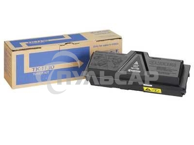 Картридж лазерный Kyocera TK-1130 (1T02MJ0NL0/1T02MJ0NLC) черный для FS-1030MFP/DP/1130MFP, M2030dn/PN/M2530dn 3000 стр.