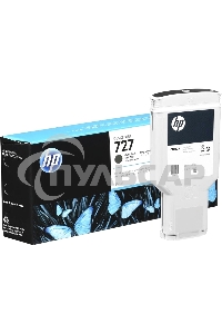 Картридж струйный HP 727 C1Q12A черный матовый, 300мл, для Designjet T920/T1500/T2500