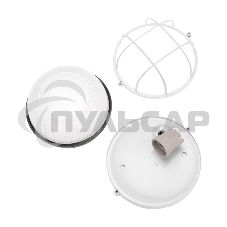 Светильник ЖКХ-03 под лампу круг 190x85мм IP65 Rexant