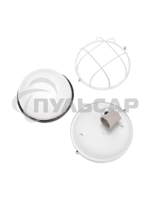 Светильник ЖКХ-03 под лампу круг 190x85мм IP65 Rexant