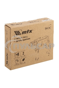 Дрель ударная MID-750, 750 Вт, 0-3000 об/мин, 0-48000 уд/мин MTX