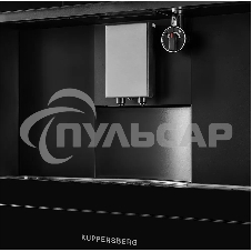 Автоматическая кофемашина Kuppersberg KCM 182 Black коллекция High-Tech,управление сенсорное,максимальное давление 20 бар,емкость для воды 1.8л, есть капучинатор,приготовление кофе автоматическое, материал панели стекло, черный