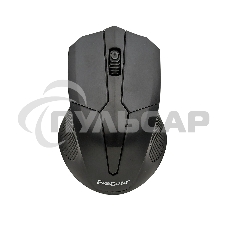 Мышь беспроводная ExeGate SR-9034 черный, 1600 dpi, радиоканал, USB, кнопки - 4