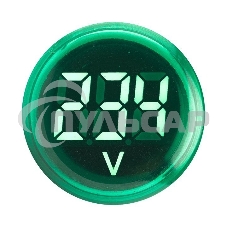 Индикатор значения напряжения ED16-22VD зел. PROxima EKF ed16-22vd-g