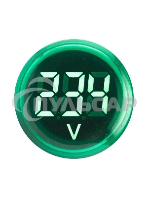 Индикатор значения напряжения ED16-22VD зел. PROxima EKF ed16-22vd-g