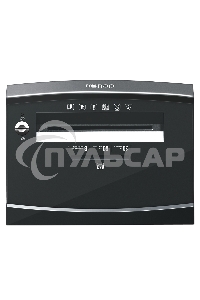 Шредер Deli 9919 серый с автоподачей (секр.P-7)/фрагменты/8лист./30лтр./скрепки/скобы/пл.карты/CD