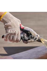 Ножницы по металлу прямые Rexant 260 мм никелированные, двухкомпонентные рукоятки